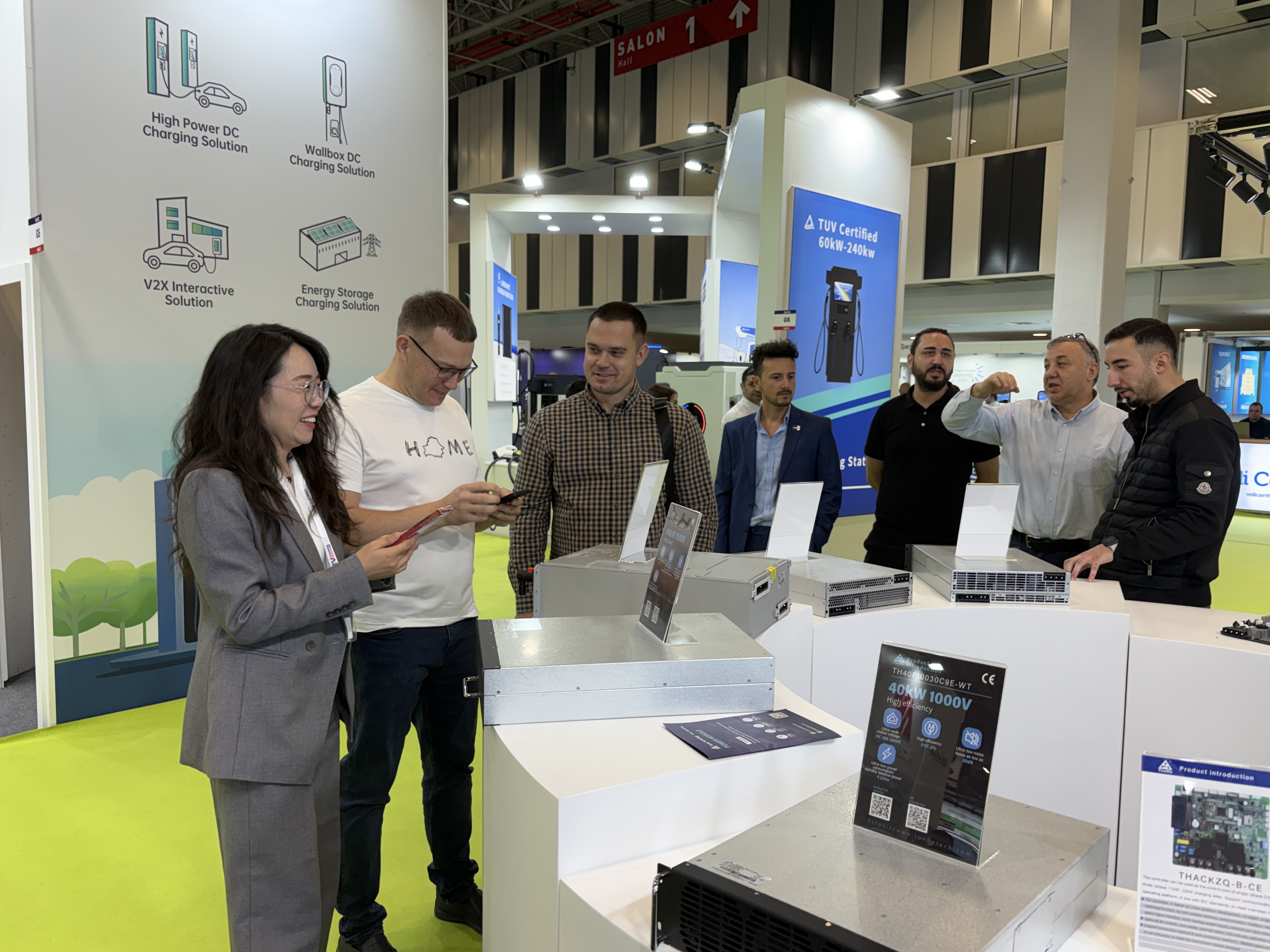 Tonhe Technology на выставке зарядки электромобилей 2025 (1)