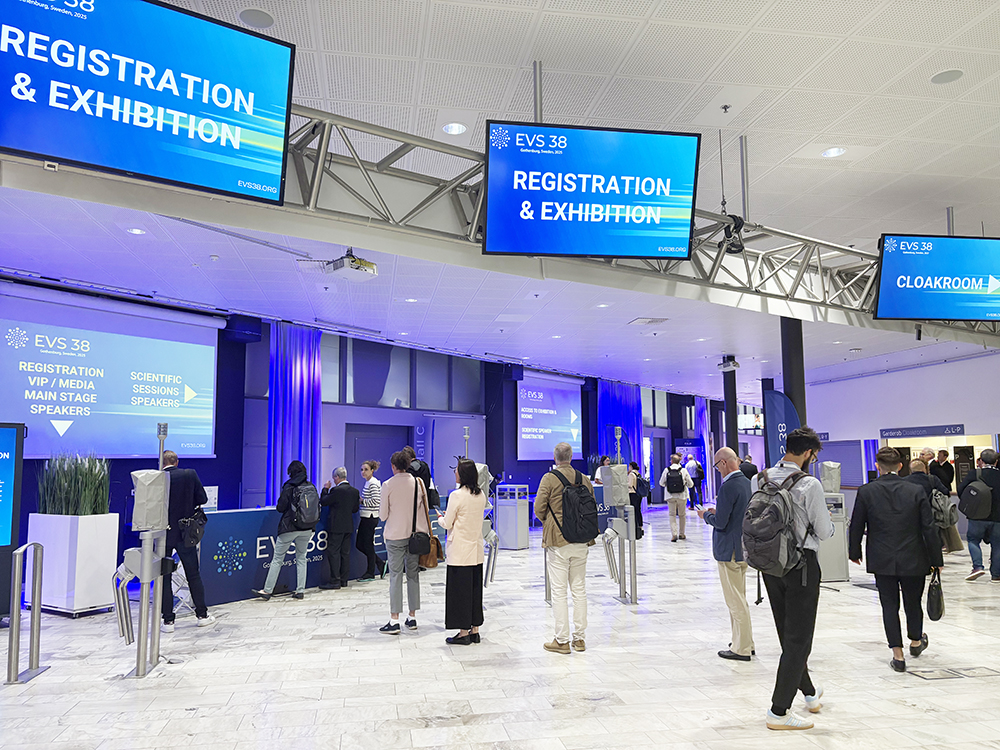 Технология Tonhe сияет на EVS38 в Швеции (4)