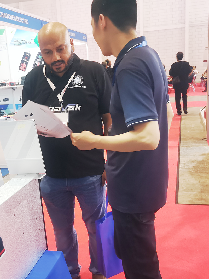 Выставка модулей зарядки технологии Tonhe в Индонезии, 2024 г. (5)