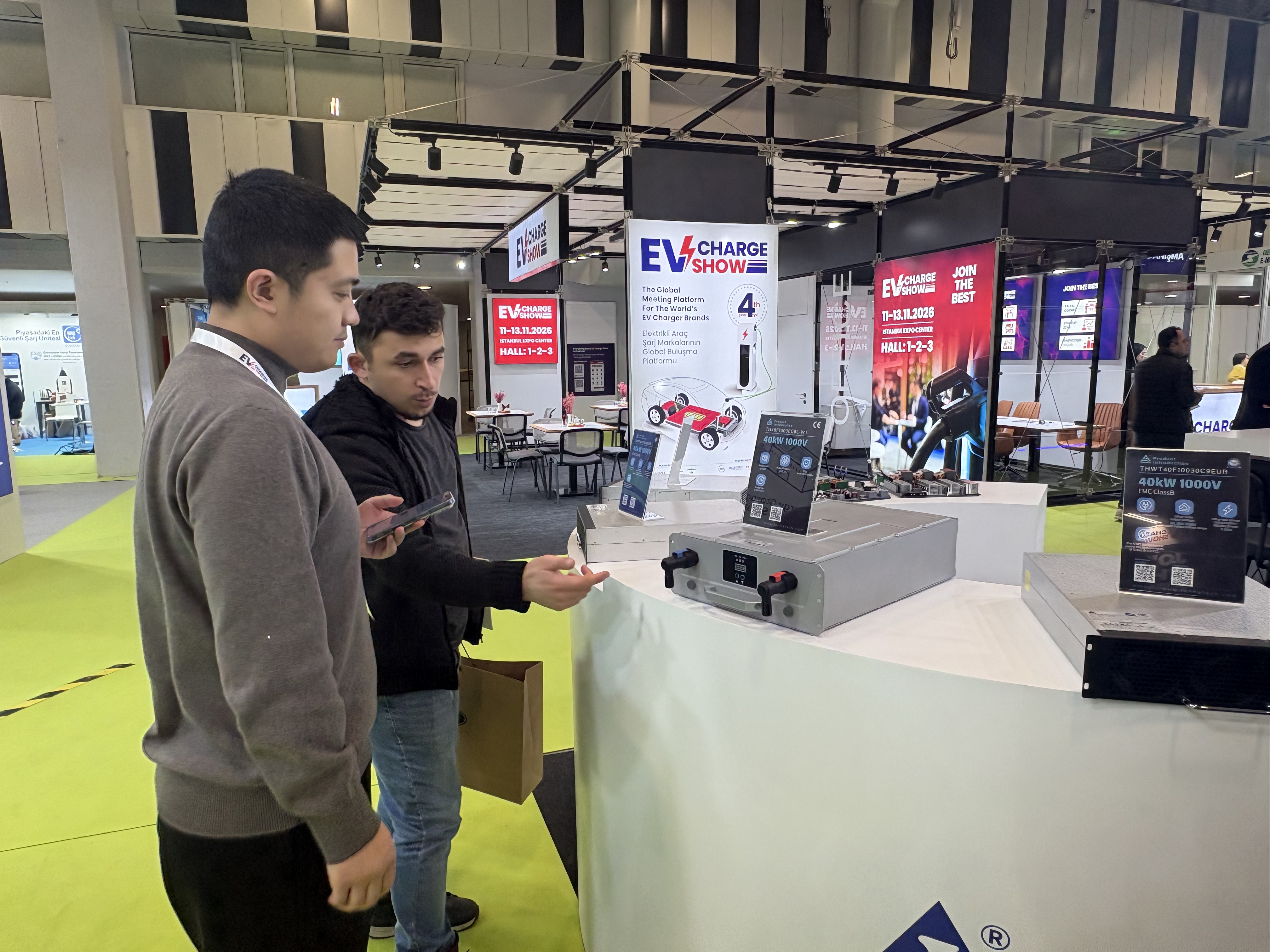 Tonhe Technology на выставке зарядки электромобилей 2025 (3)